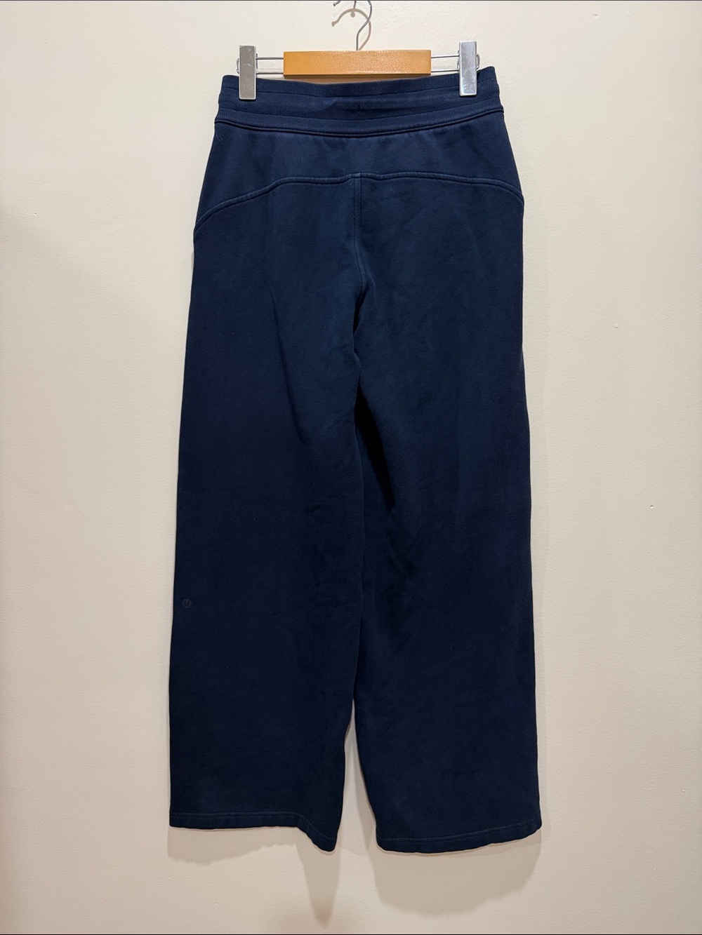 lululemon athletica Scuba Mid-Rise Wide-Leg Pant Full Length in True Navy size 4 - Picture 10 of 12
